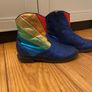 Next irisdecent rainbow cowboy boots size 12 Image 2