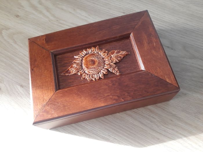 Rectangular Wooden Box / Jewelley Box