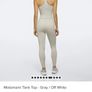 Motomami Tank Top  Gray Off White, size S Image 2