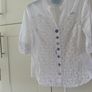 ladies White cotton Image 8
