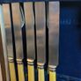 Vintage cutlery set in wooden box Image 9