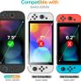 [4-Pack for Switch 2 Screen Protector with Alignment Frame Tool, 30-second installation- Bubble-Free Application - 9H Hardness -Tempered Glass Protection Film for Nintendo Switch 2 Model 2025 Image 2