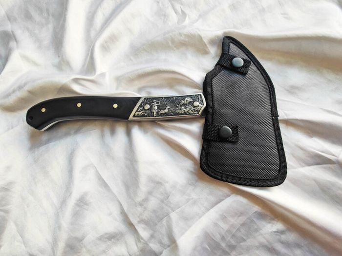 Unique Outdoor Axe Camp Celtic Engraved By Di'Casteel