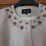Ladies Fee G Cream Coat Size 10 Image 2