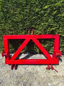 Euro bracket attachment for rear end of tractor