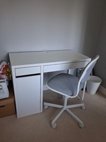 Desk and chair