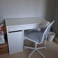 Desk and chair