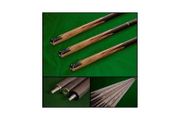 PRO 57" Handmade Multi-Spliced Andiroba and Brazilian Cherry Wood Snooker Cue - FREE DELIVERY