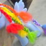 8 inch Rainbow Dash Styling Large braided Hair Brushable 2013 HTF MLP G4 My Little Pony Image 7