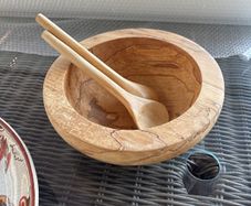 wooden salad bowl