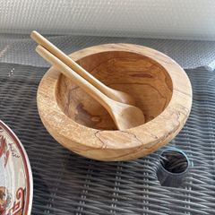 wooden salad bowl