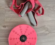Balance Leg Stretching Strap and Ballet Balance Board
