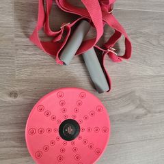 Balance Leg Stretching Strap and Ballet Balance Board