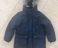 Next navy coat aged 4