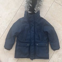 Next navy coat aged 4