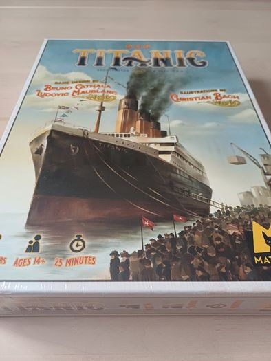 SOS Titanic Solo Co-Op Strategy Board Game 2021 NEW SEALED