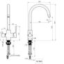 3 WAY Kitchen Mixer Tap Image 3
