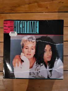 Pepsi and Shirlie Hightime Jellybean Remix 7 inch Vinyl 1987 Polydor PO 1