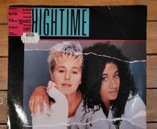 Pepsi and Shirlie Hightime Jellybean Remix 7 inch Vinyl 1987 Polydor PO 1