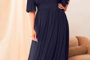 Navy bridesmaid dress size 26