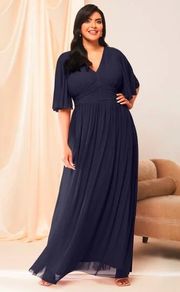 Navy bridesmaid dress size 26