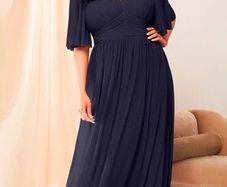 Navy bridesmaid dress size 26