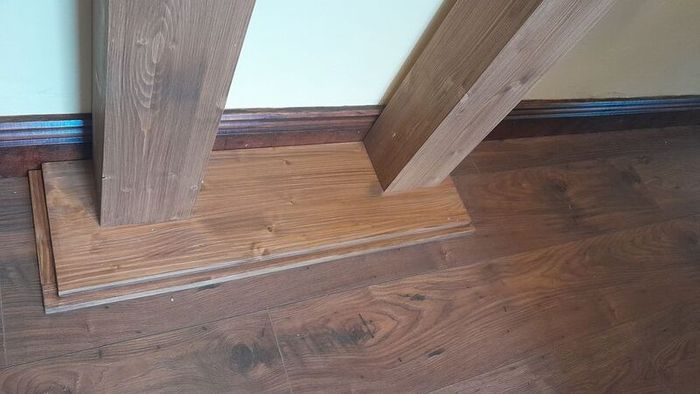 Fireplace surround brown "Brownie", NEW