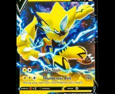 Zeraora V 053/159 Half Art Ultra Rare Crown Zenith Pokemon Card Sword and Shield