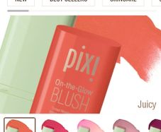 PIXI on the glow blush JUICY