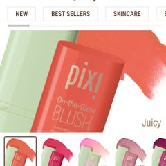PIXI on the glow blush JUICY