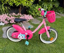 Kids 14" Bike Unicorn 3-5 year old - Stabilizers - Great condition