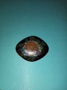 enamel brooch