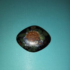 enamel brooch