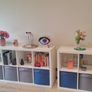 QUICK SALE (BARGAIN): IKEA White Cube Storage Shelves (Set of 2 Units) + Storage Bins | Excellent Condition - Collection D13 Image 10