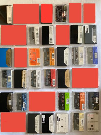 Cassette Tapes - various genres/prices vary