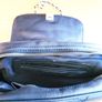 Handbag black with gold chain Image 2