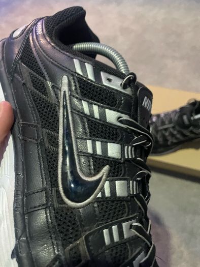 Black and white Nike p6000s