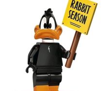 Lego DAFFY DUCK Minifigure Lego Looney Tunes Lego Minifigure