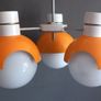 Space age Napako ceiling light by Josef Hurka Image 3