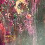 Original Painting Original Floral in Abstract Framed  Irish Art Image 7