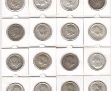USA, 16 x Kennedy Half Dollar, 40% silver coins (no. 441)