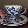 Hand Painted Blue Delft Cup and Saucer Image 5
