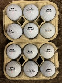 slazenger golf balls x12