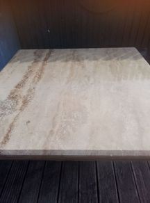 marble table