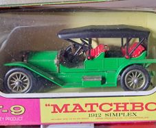 Matchbox - Models of Yesteryear - Y9 : 1912 Simplex - Rarer Lime Green Colour