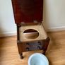 Antique commode / bedside table Image 6