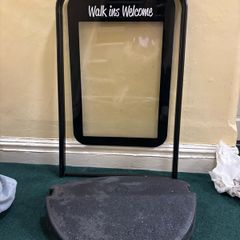 Pavement Sign
