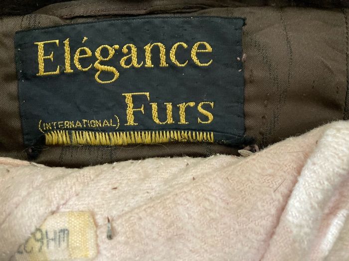 Real fur coat