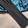 Boys Black Velvet Jacket with Silk Trim, Black Trousers and Dickey Bow Image 3