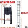 Aluminium telescopic ladder Image 3